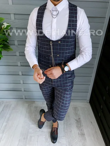 Compleu barbati bleumarin Vesta + Pantaloni B1458